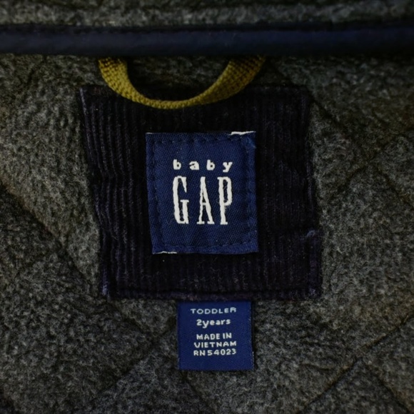 Baby Gap Preppy Prints Quilted Barn Jacket - Picture 8 of 8